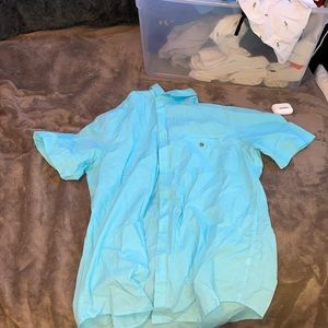 Alfani large slim fit button down